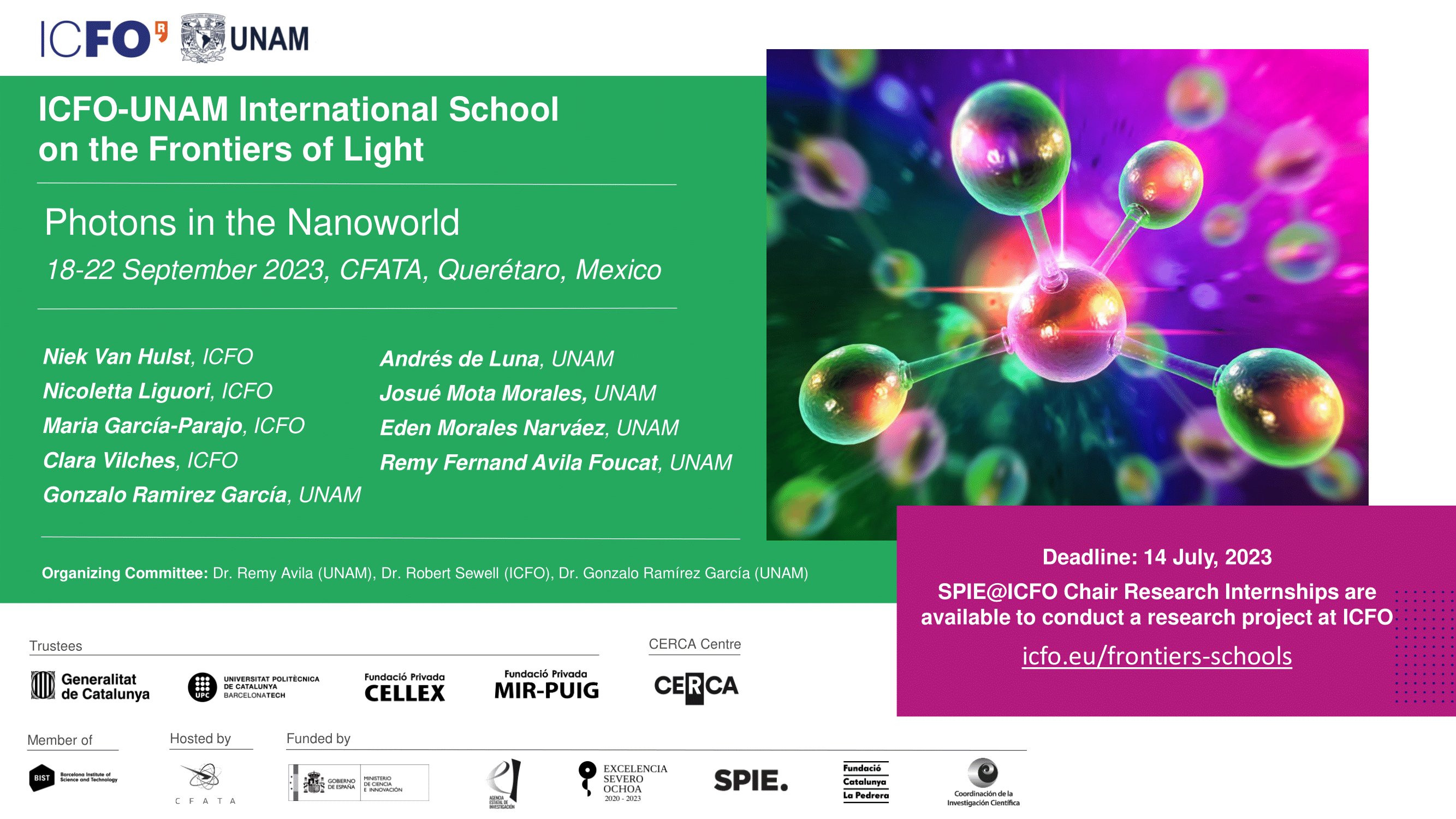 ICFO-UNAM International School on the Frontiers of Light